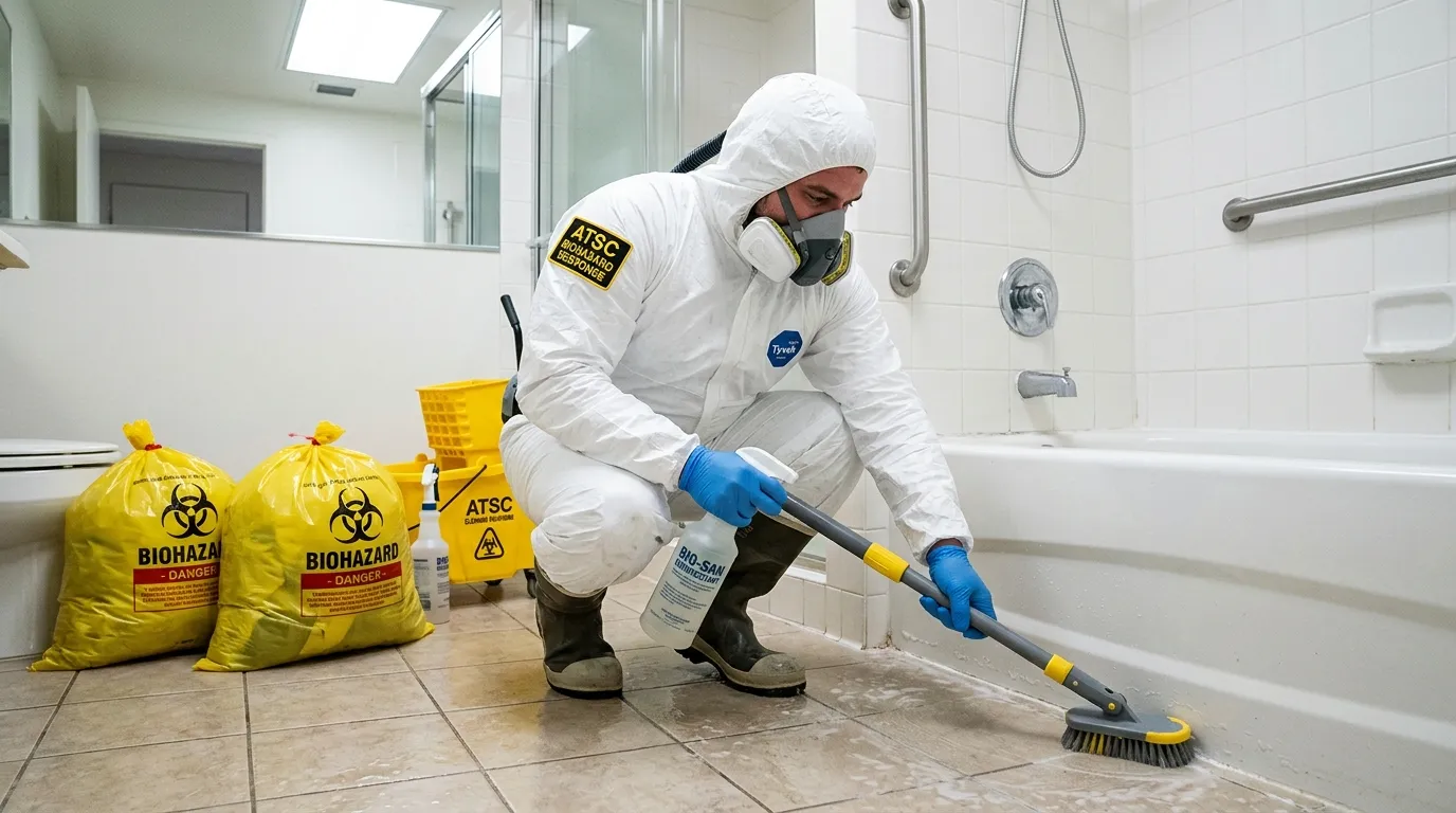 Decontamination equipment deployed for Blood Cleanup in Oldsmar